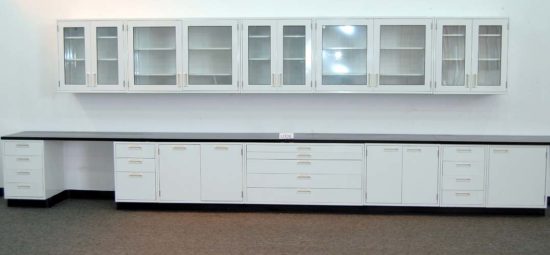 19' Fisher Hamilton Cabinets w/ 16' Wall Units - Image 13