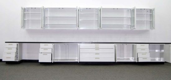 19' Fisher Hamilton Cabinets w/ 16' Wall Units - Image 11