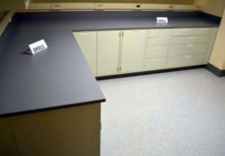 20' Fisher Hamilton Laboratory Furniture Cabinets w/ 13' Wall Units