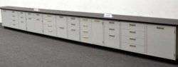 21.5' Fisher Hamilton Cabinets