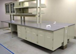 30' Fisher Hamilton Island w/ 29' Upper Cabinets & Epoxy Resin Countertops