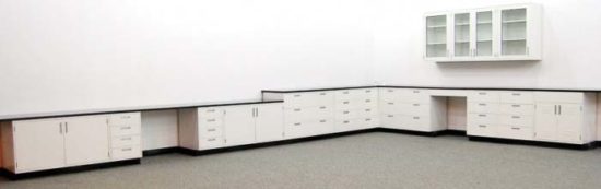 35' Fisher Hamilton Cabinets w/ 7' Cupboards