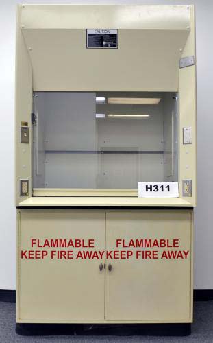 4' Kewaunee Fume Hood w/ Base Cabinets