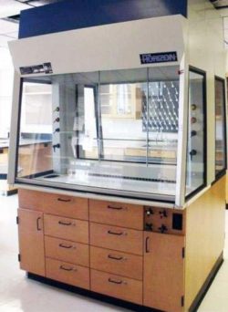 5' Thermo Scientific / Fisher Hamilton Horizon Full View Workstation Laboratory Fume Hood