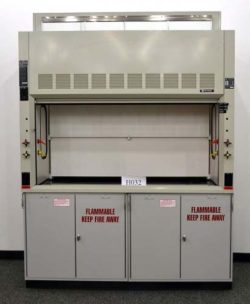 6' Hamilton Safeaire Fume Hood w/ Commercial Grade Epoxy Counter Tops