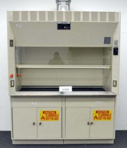 6' Kewaunee Scientific Laboratory Fume Hood w/ Epoxy Countertops