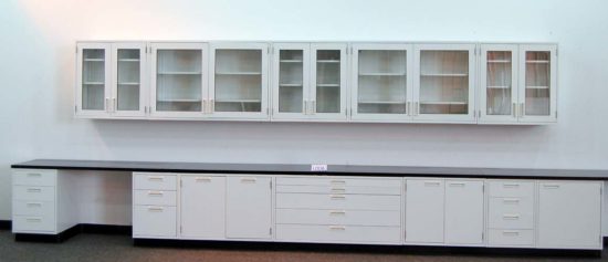 19' Fisher Hamilton Cabinets w/ 16' Wall Units - Image 9