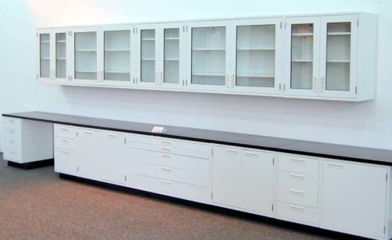 19' Fisher Hamilton Cabinets w/ 16' Wall Units - Image 7
