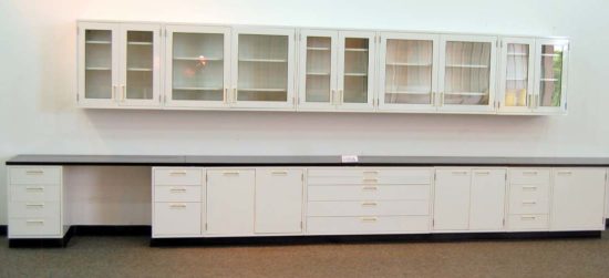 19' Fisher Hamilton Cabinets w/ 16' Wall Units - Image 6