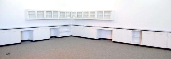 43' Fisher American Cabinets w/ 24' Glass Wall Units - Image 2