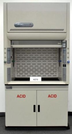 4' Labconco Protector Laboratory Fume Hood w/ Epoxy Countertops (H273)