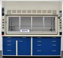 6′ Hamilton Scientific SafeAire w/ Blue Base Cabinets