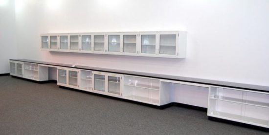 34' Fisher Hamilton Cabinets w/ 20' Wall Units - Image 4