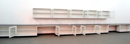 34' Fisher Hamilton Cabinets w/ 20' Wall Units - Image 9