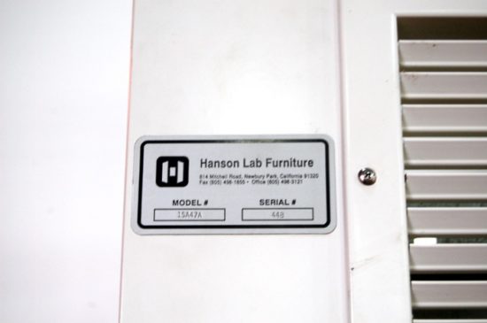 4' Hanson Fume Hood - Image 3