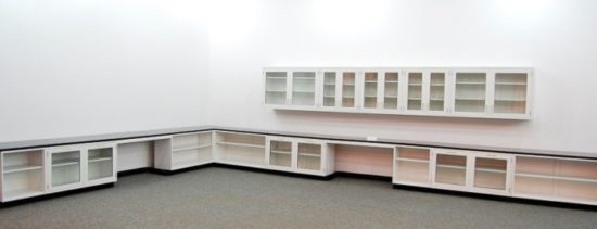 36' Fisher Hamilton Cabinets w/ 16' Wall Units - Image 4