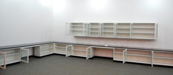 36' Fisher Hamilton Cabinets w/ 16' Wall Units - Image 8