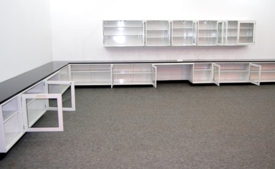 36' Fisher Hamilton Cabinets w/ 16' Wall Units - Image 9