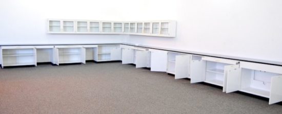 43' Fisher American Cabinets w/ 24' Glass Wall Units - Image 12