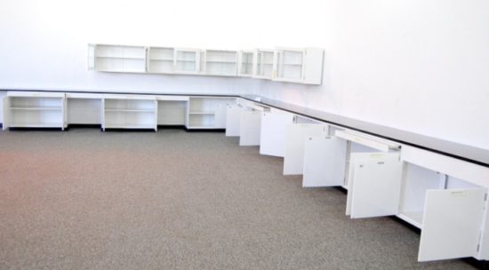 43' Fisher American Cabinets w/ 24' Glass Wall Units - Image 13