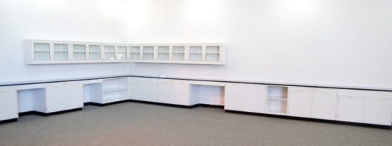 43' Fisher American Cabinets w/ 24' Glass Wall Units - Image 4