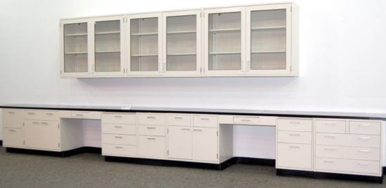 19' Fisher Hamilton Cabinets w/ 12' Wall Units - Image 8