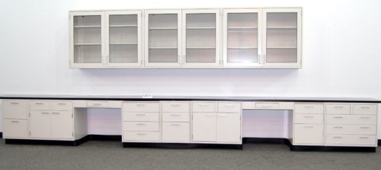 19' Fisher Hamilton Cabinets w/ 12' Wall Units - Image 7