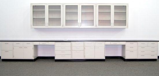 19' Fisher Hamilton Cabinets w/ 12' Wall Units - Image 6