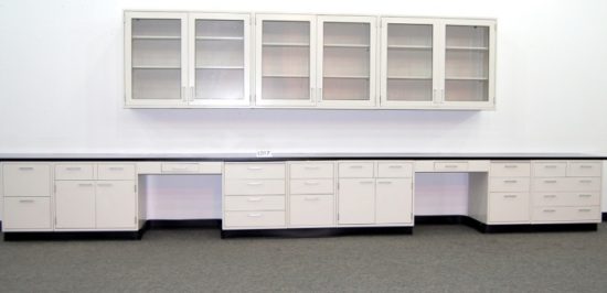 19' Fisher Hamilton Cabinets w/ 12' Wall Units - Image 5
