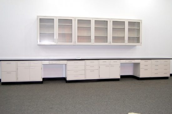19' Fisher Hamilton Cabinets w/ 12' Wall Units - Image 4