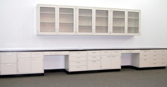 19' Fisher Hamilton Cabinets w/ 12' Wall Units - Image 3