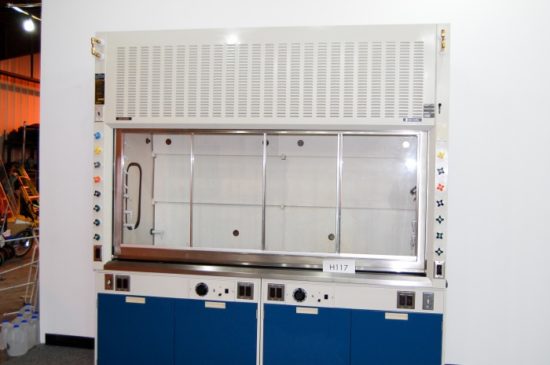 8′ Fisher Hamilton SafeAire w/ Blue Cabinets - Image 21