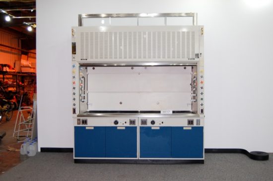 8′ Fisher Hamilton SafeAire w/ Blue Cabinets - Image 24