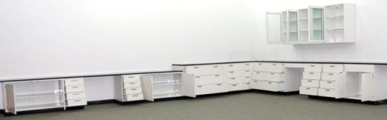 35' Fisher Hamilton Cabinets w/ 7' Wall Units - Image 4