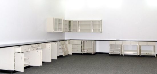 34' Mott Cabinets w/ 14' Wall Units - Image 7