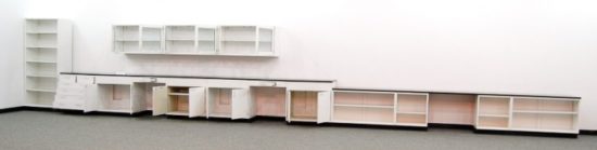 38' Fisher Hamilton Cabinets w/ 12' Wall Units - Image 9