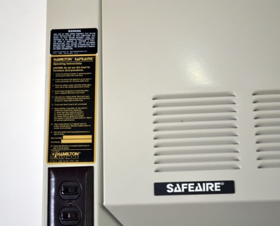 6′ Hamilton Scientific SafeAire w/ Flammable Cabinets - Image 5