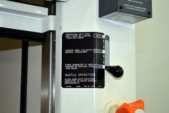 6′ Hamilton Scientific SafeAire w/ Base Cabinets for Corrosive & Flammable Materials - Image 13