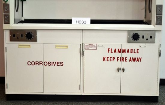 6′ Hamilton Scientific SafeAire w/ Base Cabinets for Corrosive & Flammable Materials - Image 6