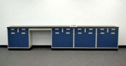15' Base Laboratory Cabinets w/ Chemical Resistant Counter Tops (C305)