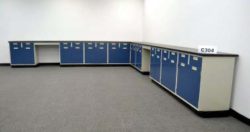 35' Base Laboratory Cabinets w/ Chemical-Resistant Countertops (C304)