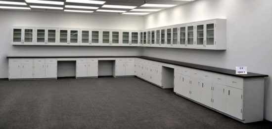 39' Laboratory Cabinets w/ 36' Wall Units - Image 2