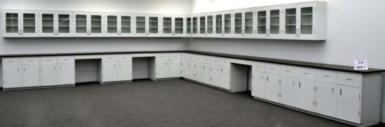 39' Laboratory Cabinets w/ 36' Wall Units - Image 3