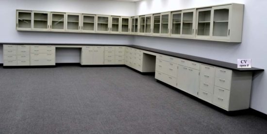 38' Fisher American Cabinets w/ 34' Wall Units - Image 3