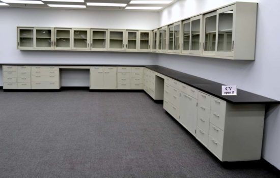 38' Fisher American Cabinets w/ 34' Wall Units - Image 4