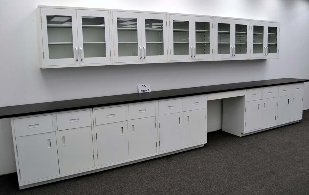 15 Wall X 17 5 Base Laboratory Cabinets Ls Open2 Nls