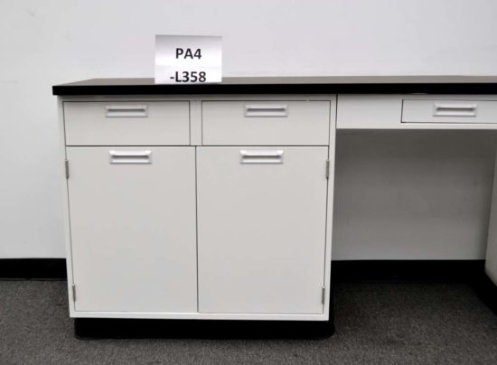 28′ Fisher Hamilton Cabinets w/ Desk Area - Image 5