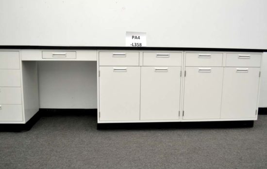28′ Fisher Hamilton Cabinets w/ Desk Area - Image 9