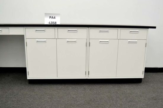 28′ Fisher Hamilton Cabinets w/ Desk Area - Image 10
