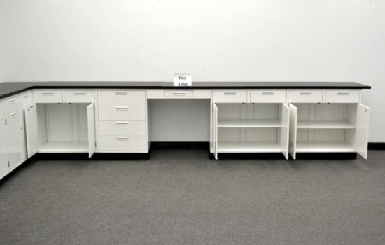 28′ Fisher Hamilton Cabinets w/ Desk Area - Image 13
